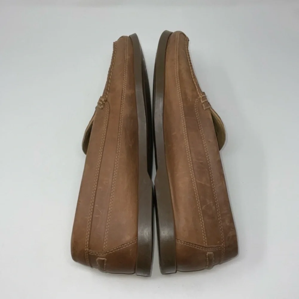L.L. Bean Men’s Casco‎ Bay Boat Mocs, Venetian Brown Size 14 EE